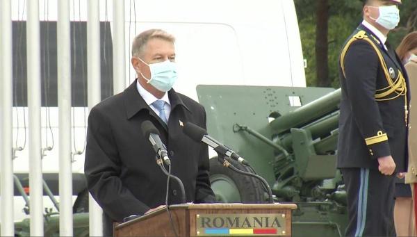 Klaus Iohannis a transmis un mesaj cu prilejul sărbătoririi Zilei Armatei Române