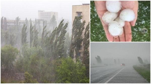 Alertă de ploi, grindină și vijelii în aproape toată țara