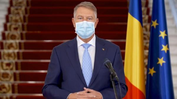 Klaus Iohannis face declarații de presă la Palatul Cotroceni