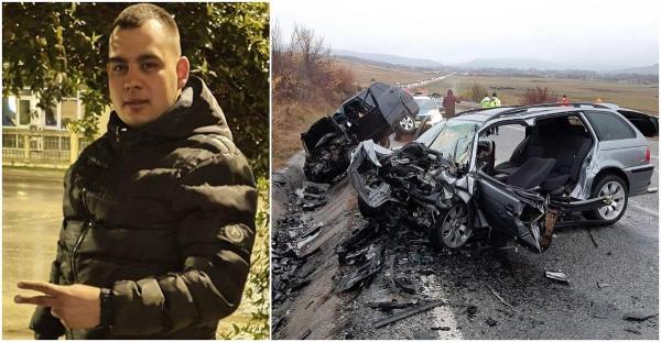 Denis ar fi provocat tragedia de la Bengeşti. Tânărul a forţat cu BMW-ul o depăşire, spulberând o Skoda pe contrasens