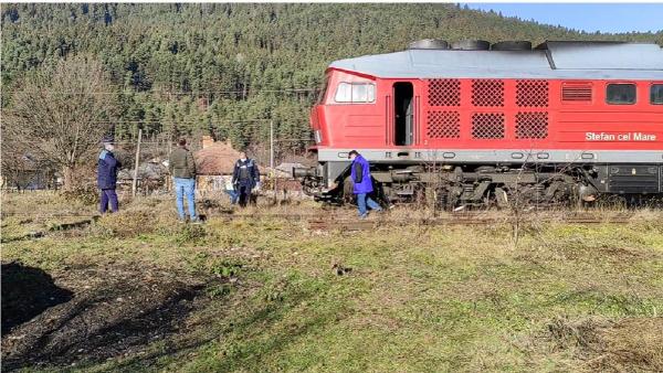 Bătrâna avea probleme cu auzul şi nu şi-ar fi dat seama de apropierea trenului