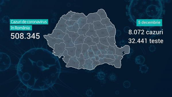 harta pe judeţe a cazurilor de coronavirus