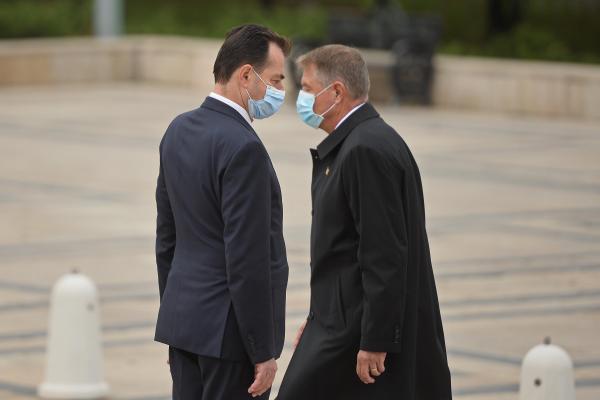 Klaus Iohannis l-a chemat pe Ludovic Orban la Palatul Cotroceni,