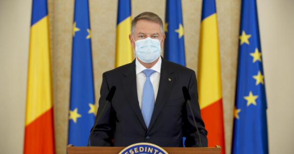 Klaus Iohannis face declaratie de presa la Palatul Cotroceni