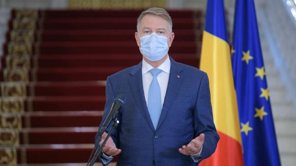 Klaus Iohannis, declaratie de presa la Palatul Cotroceni