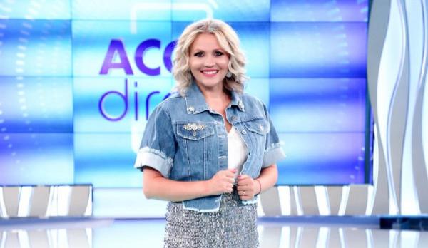 Mirela Vaida în platoul Acces Direct