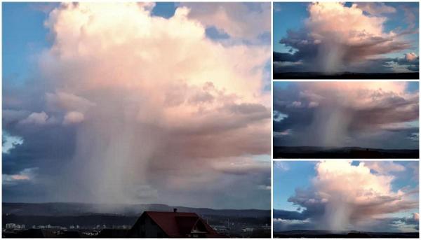 Un nor a înspăimântat ieşenii