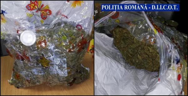 Bărbat din Făgăraș, prins în flagrant cu 3 kilograme de canabis