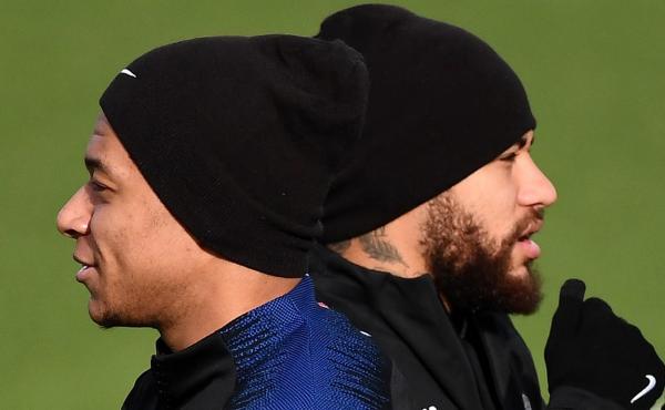 Neymar și Mbappe