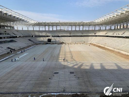 Lucrări stadionul Ghencea