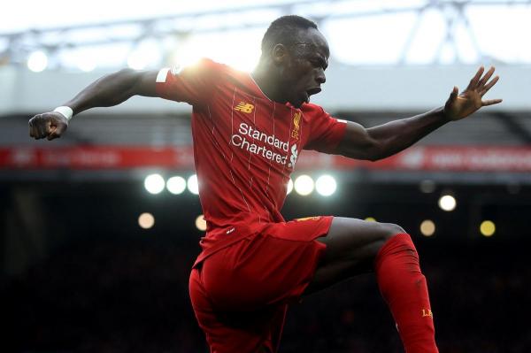 Sadio Mane, în timpul unui meci