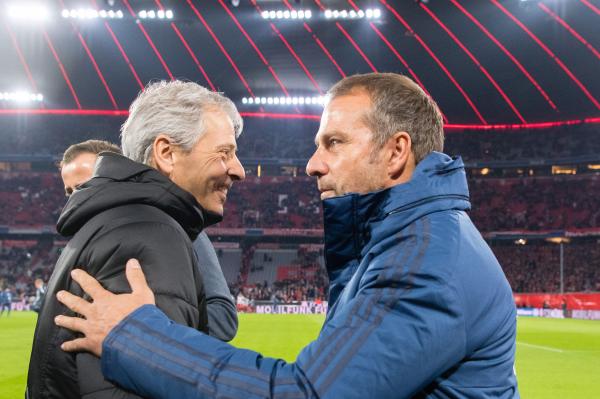 Lucien Favre și Hansi Flick