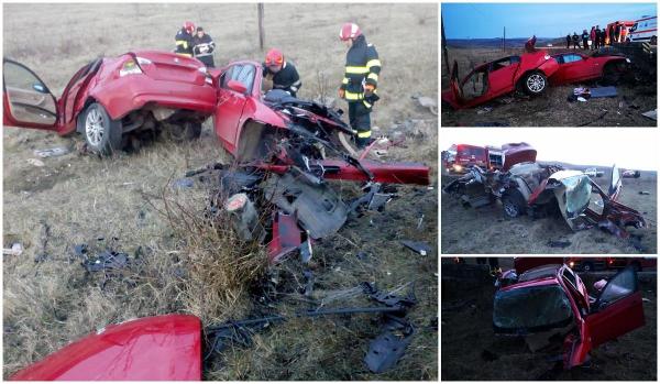 ISU Vaslui intervine la un accident