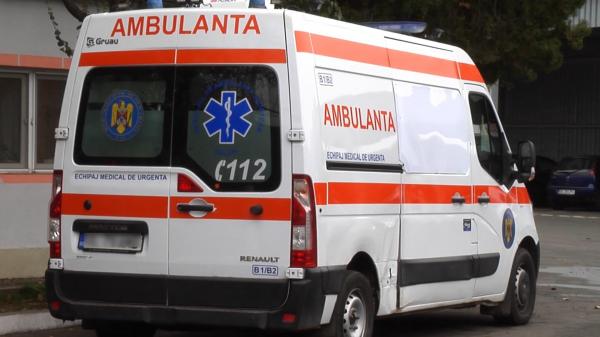 Ambulanță aflată într-o misiune