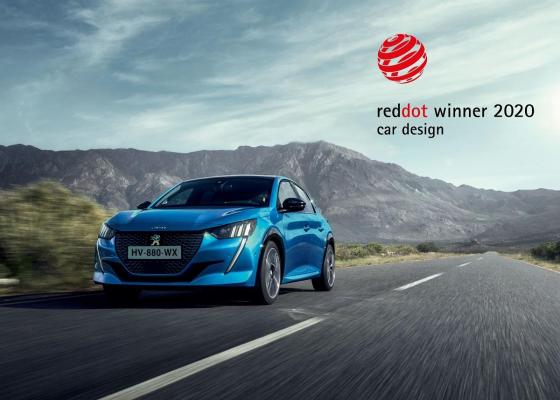 Red Dot Award 2020: Noile PEUGEOT 208 și 2008 recompensate pentru designul lor