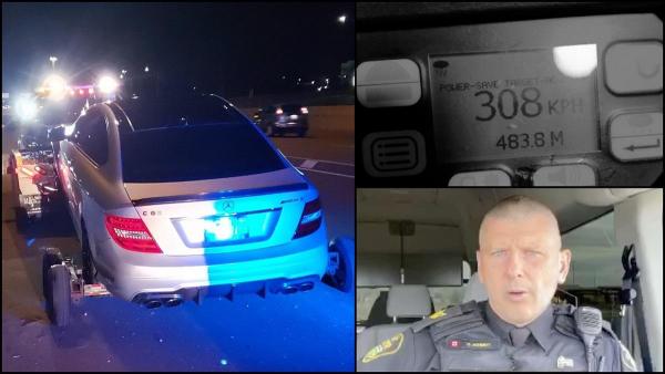 Sergentul Kerry Schmidt, cel care l-a tras pe dreapta pe șoferul teribilist, a declarat că incidentul se putea tranforma într-o tragedie.