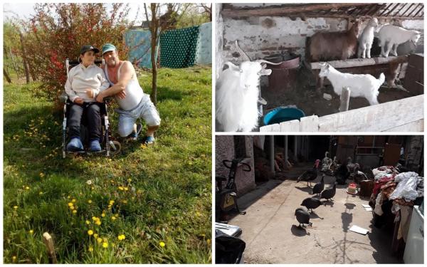 Un român disperat și-a scos la vânzare toată averea din ogradă pentru tratamentul soției