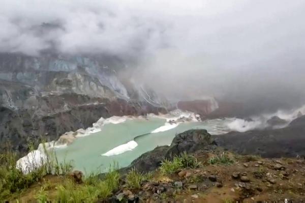 Alunecare de teren la o mina de jad din Myanmar