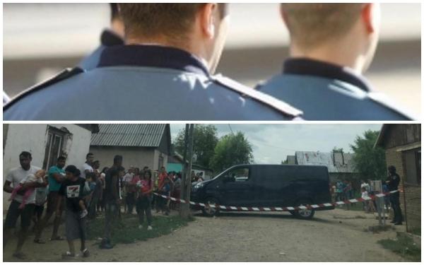 Poliţişti atacaţi cu bâte şi pietre, în Sălaj. Peste 50 de localnici s-au năpustit asupra lor