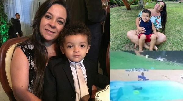 Arthur şi-a salvat prietenul după ce a căzut în piscină