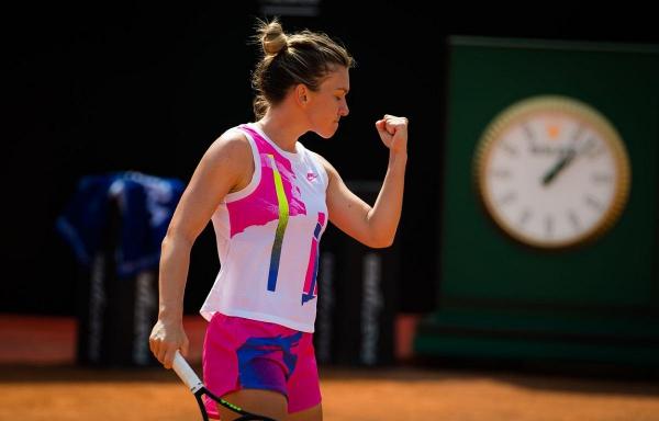 Simona Halep, după ce a câştigat meciul