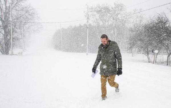 Ninsori şi viscol în România