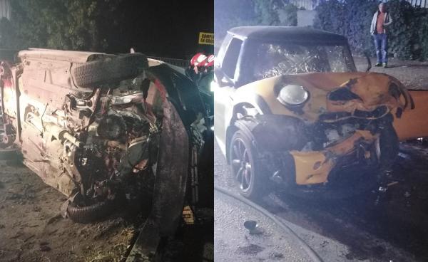 Imagini de la faţa locului