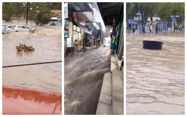 Ploi şi ninsori în Bulgaria, cod roşu de furtună în Grecia. Insula Corfu, măturată de o viitură