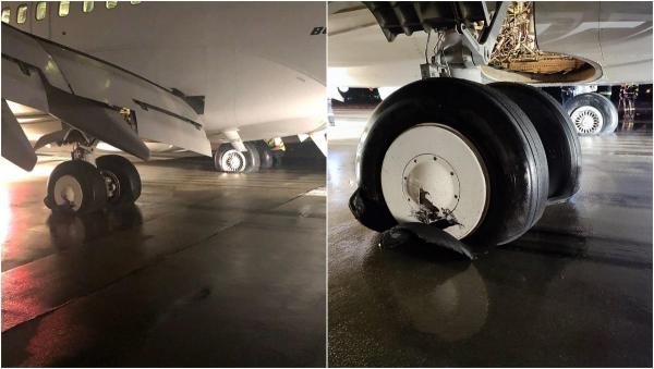 Un avion cu incendiu la trenul de aterizare a aterizat la Cluj-Napoca. Pasagerii au fost evacuați