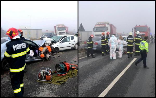 Un tânăr de 20 de ani şi-a găsit sfârşitul înt-un cumplit accident rutier, în Ialomiţa. Alte trei persoane au ajuns la spital