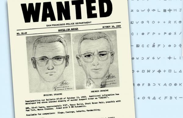 Portretul-robot al criminalului în serie cunoscut sub numele ”Zodiac Killer”