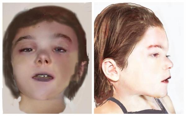 Imagini cu chipul fetiței găsită moartă şi incendiată la Arad