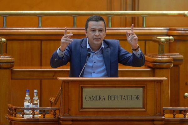 Sorin Grindeanu, preşedinte interimar la Camera Deputaţilor