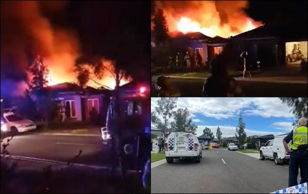 „Copiii mei sunt morți!” Momentul dramatic când tatăl realizează că patru copii ai săi au murit în casa cuprinsă de flăcări, în Australia