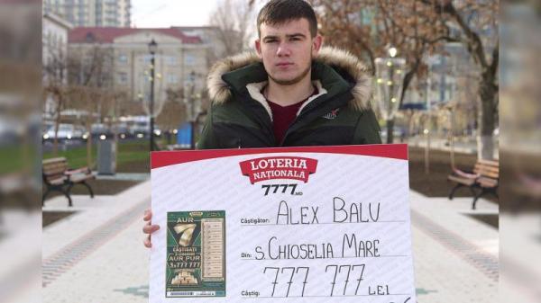 Alex, un tânăr de 20 de ani din Moldova, a visat că a câştigat la loto. Şi-a cumpărat două bilete, iar unul dintre ele chiar i-a adus premiul cel mare