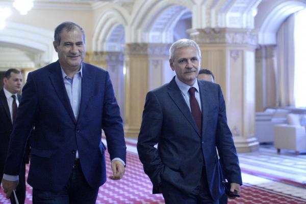 Marian Neacşu alături de Liviu Dragnea, pe vremea când erau colegi în PSD, în 2018