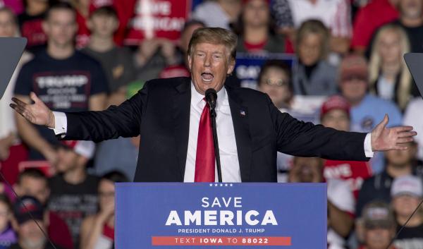 fostul președinte al SUA Donald Trump