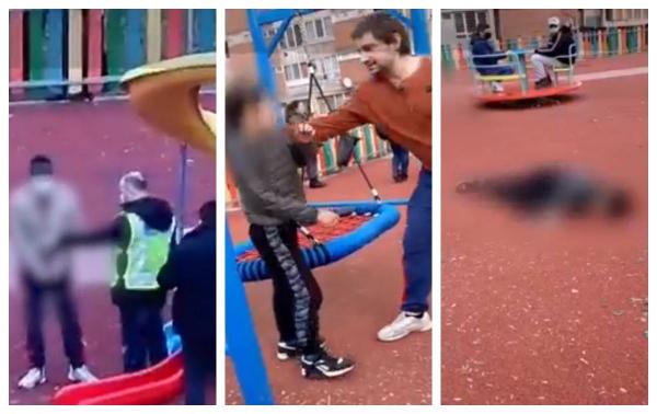 În ce stare se află copilul trântit la pământ de unchiul său într-un parc din Hunedoara. Bărbatul a fost reţinut pentru 24 de ore