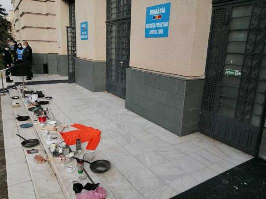protest Timișoara