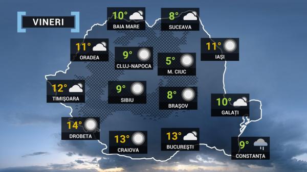 prognoza meteo 26 martie