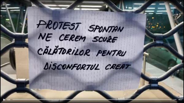 Metrorex, plângere la DIICOT pentru terorism în cazul angajaților blocați la metrou. Ministrul Transporturilor a depus plângere la DNA