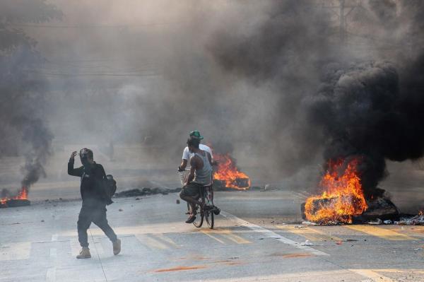 proteste Myanmar