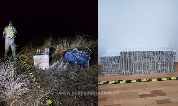 Poliţiştii de Frontieră vor să descopere toţi membrii grupării de contrabandă cu ţigări