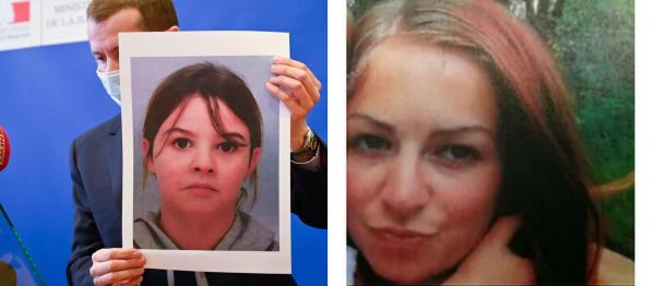 Mia (stânga) și mama sa (dreapta)