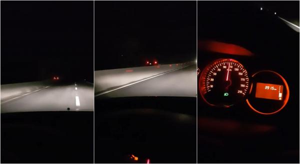 Un șofer ar fi mers pe contrasens de la Câmpina la Predeal, fără ca poliția, alertată în mod repetat prin 112, să intervină