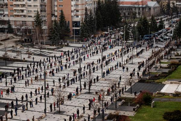 Imagini impresionante la Miercurea Ciuc, de Paștele Catolic