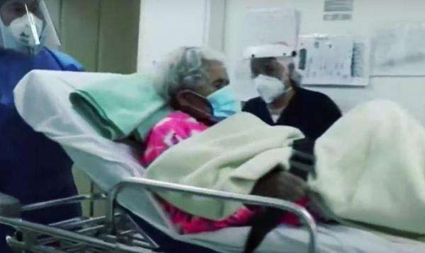 La 104 ani, o bătrânică din Columbia a învins coronavirusul de două ori