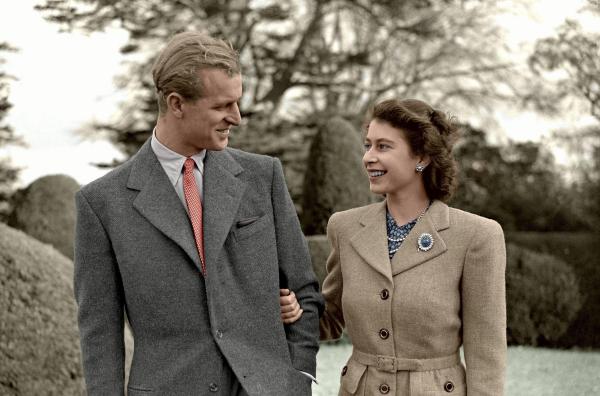 Prințul Philip și Regina Elisabeta a II-a
