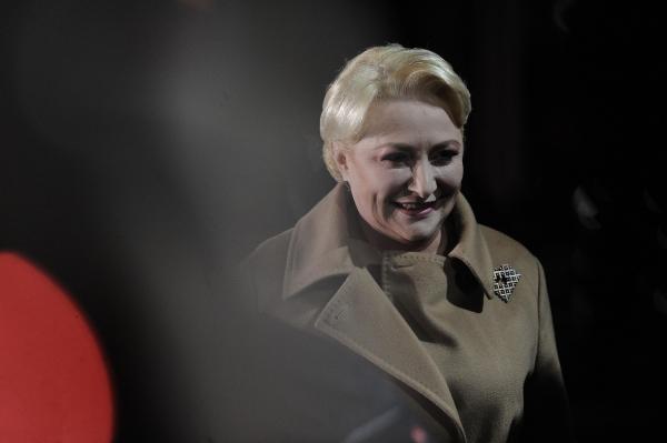 Viorica Dăncilă, soseste la sediul PSD din Bucuresti pentru a participa la sedinta Comitetului Executiv al partidului, in 2019