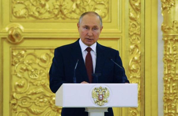 Vladimir Putin, la ceremonia de acreditare a ambasadorilor la Moscova